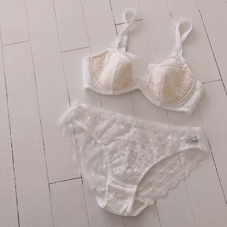 Minty Underwire Bra｜White