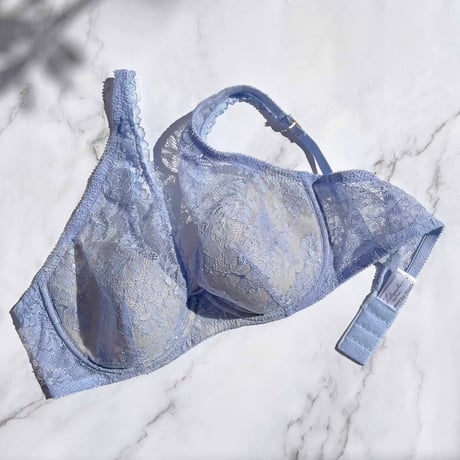 Viola Blue Plunge Underwire Bra