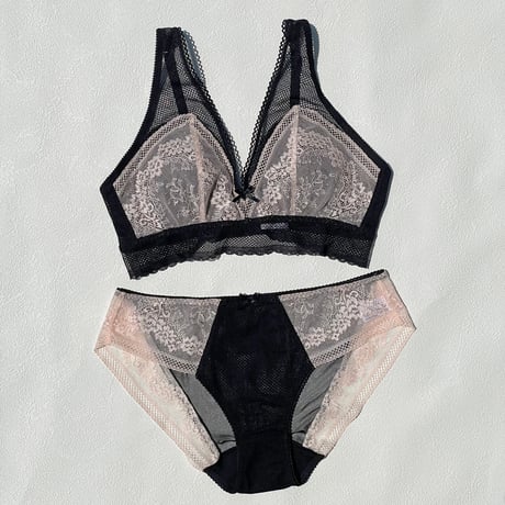 Floral Bikini｜Black