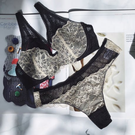 Jasmine Underwire Bra｜Navy