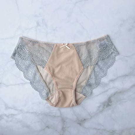 Floral Pink×Blue Lace Bikini