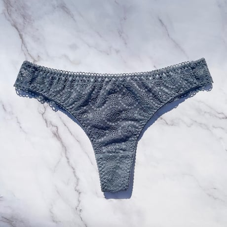 Moroccan Thong｜Blue Gray