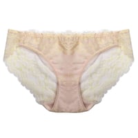 Peach Rose Lace Bikini｜Baby Pink