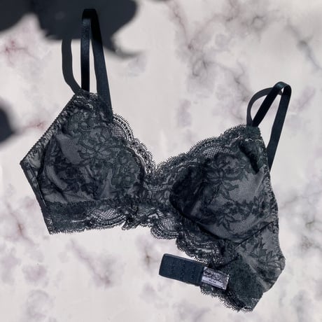 Lilac Bralette（パッド込み）｜Forest Green