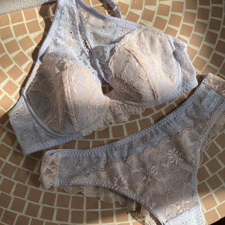 Jasmine Underwire Bra｜Pale Blue