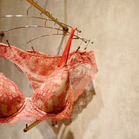 Poppy Underwire Bra｜Orange