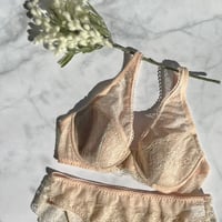 Jasmine Underwire Bra｜Pink Beige