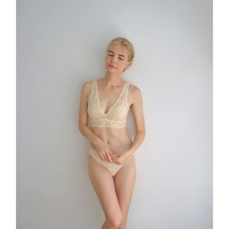 Lily Long Bralette（パッド込み）｜Yellow