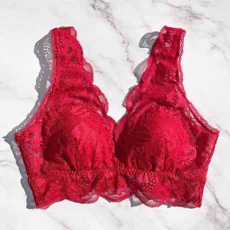 Protea Long Bralette（パッド込み）｜Berry