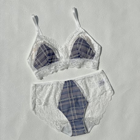 Caron Bralette（パッド込み）｜Blue