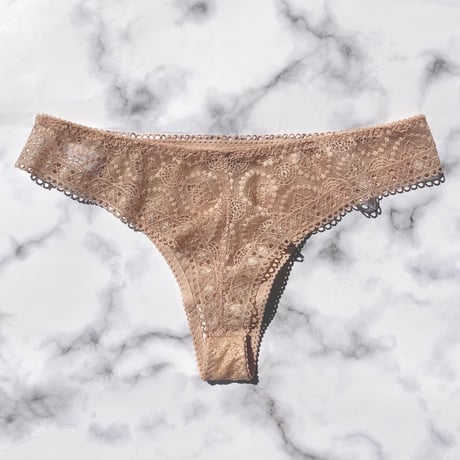 Moroccan Thong｜Pink Brown