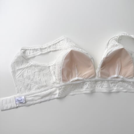 Amary Long Bralette（パッド込み）｜White