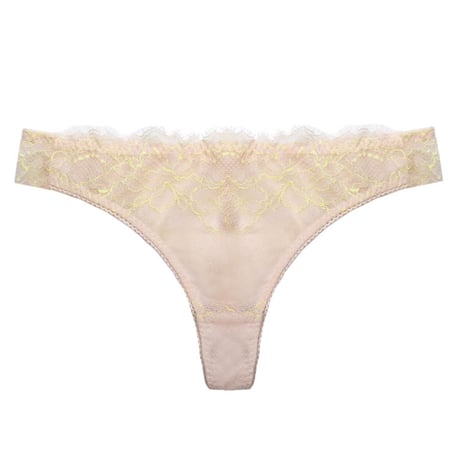 Peach Rose Thong｜Baby Pink