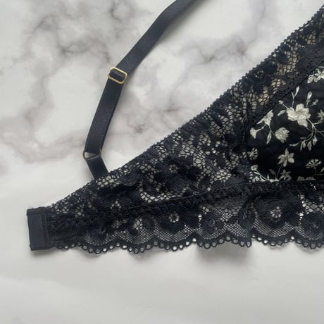 Fairy Bralette（パッド込み）｜Navy