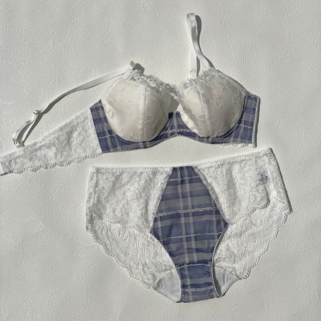 Caron Underwire Bra｜Blue