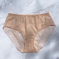 Viola High Waist Bikini｜Nude Pink