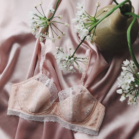 Sweet Pea Silk Underwire Bra