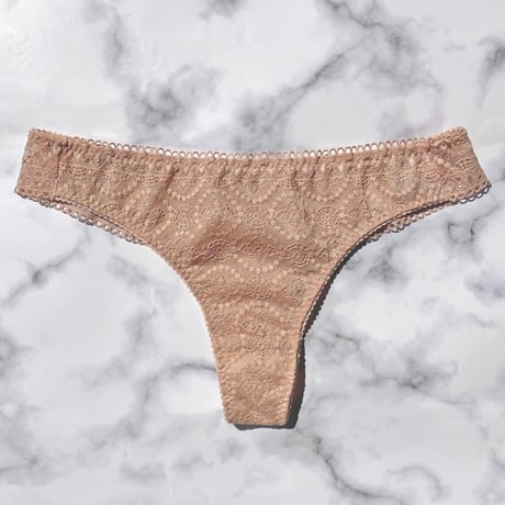 Moroccan Thong｜Pink Brown