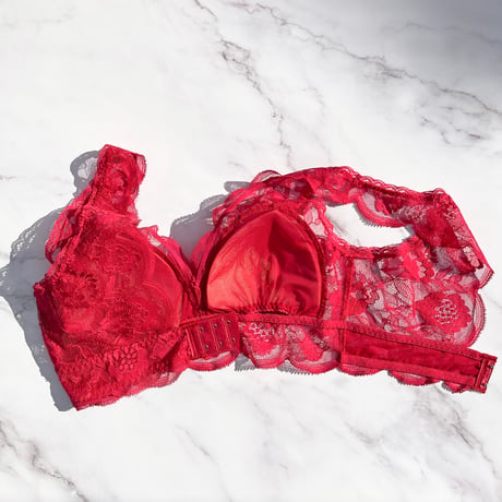 Protea Long Bralette（パッド込み）｜Berry