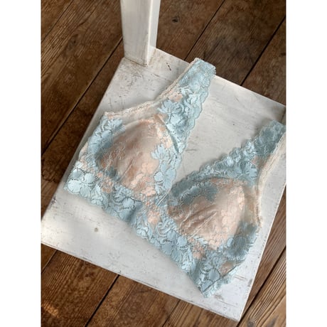 Lupin Long Bralette｜Blue