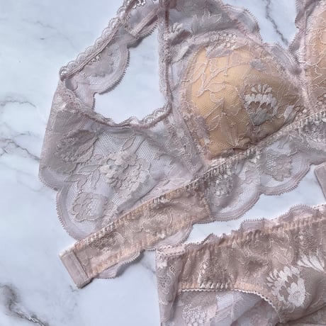 Protea Long Bralette（パッド込み）｜Pink