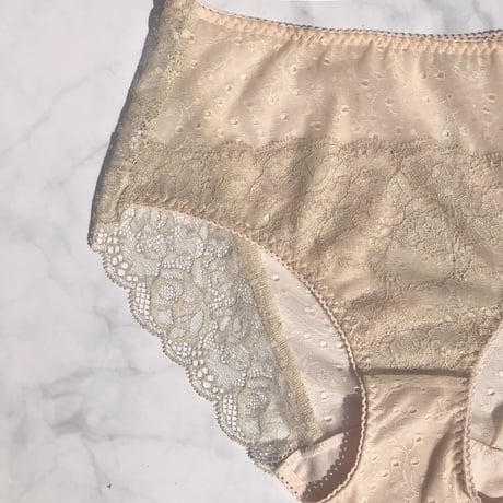 Jasmine Pink Beige High Waist Bikini