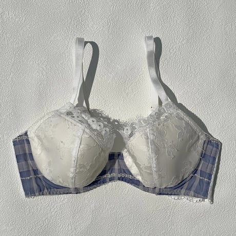 Caron Underwire Bra｜Blue