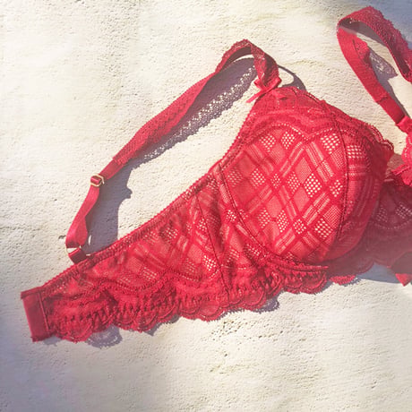 Love Red Underwire Bra