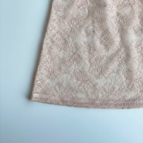 Viola Strapless BraCamisole（パッド込み）｜Nude Pink