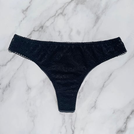 Moroccan Thong｜Black