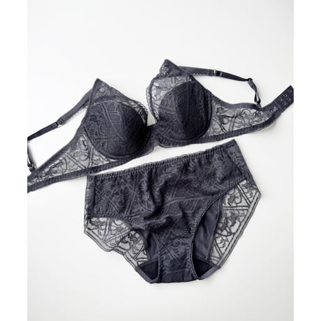 Amary High Waist Bikini｜Charcoal