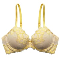 Dahlia Underwire Bra｜Yellow