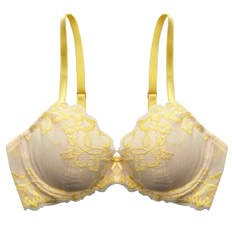 Dahlia Underwire Bra｜Yellow