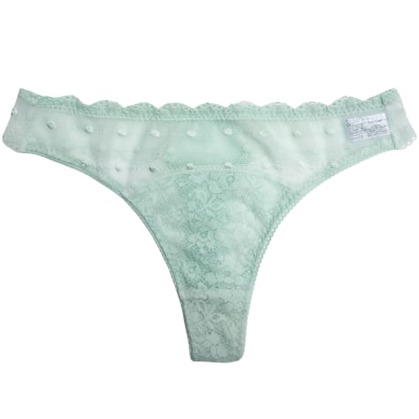 Minty Thong｜Mint Green