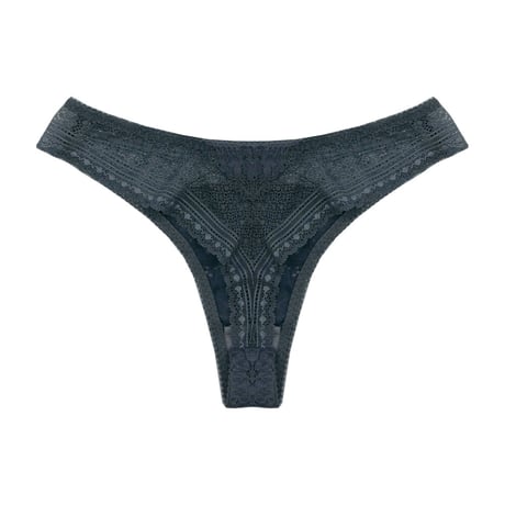 Violet Thong｜Forest Green