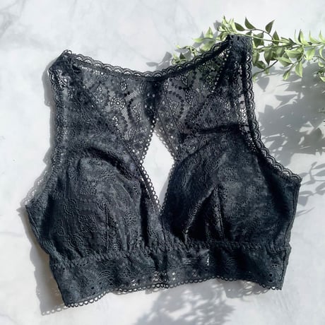 Moroccan Back Style Bralette（パッド込み）｜Green