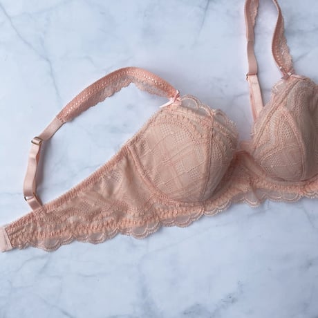 Love Coral Pink UnderwireBra