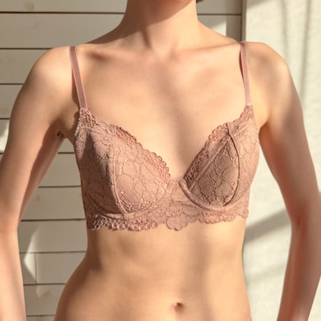 Peony Underwire Bra｜Moca