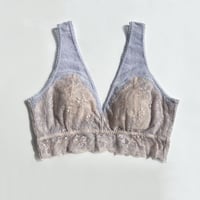Jasmine Long Bralette｜Pale Blue