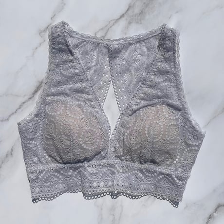 Moroccan Back Style Bralette（パッド込み）｜Lavender