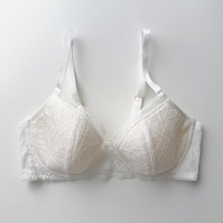 Amary 3/4 Cup Underwire Bra｜White