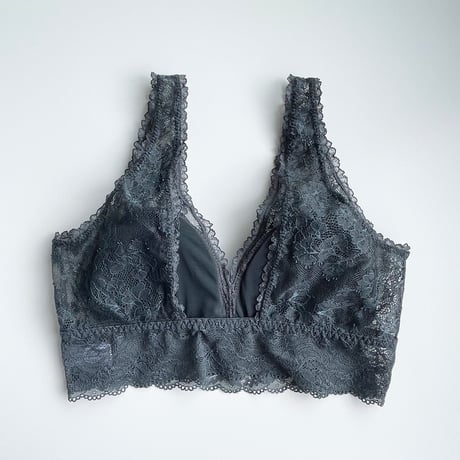 Viola Long Bralette（パッド込み）｜Moss Green