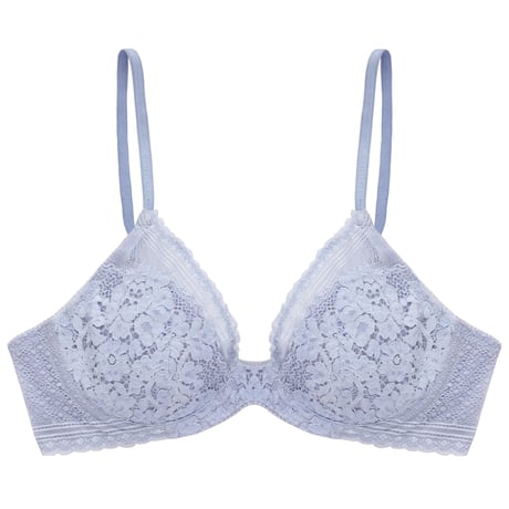Violet Underwire Bra｜Sand Blue