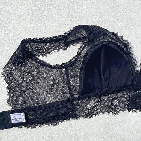 Passion Long Bralette（パッド込み）｜Black