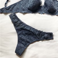 Violet Thong｜Forest Green