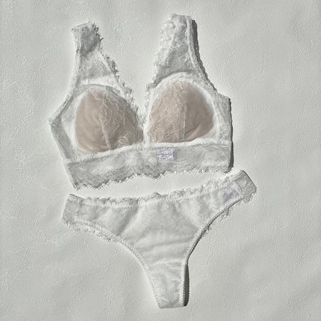 Passion Long Bralette（パッド込み）｜White