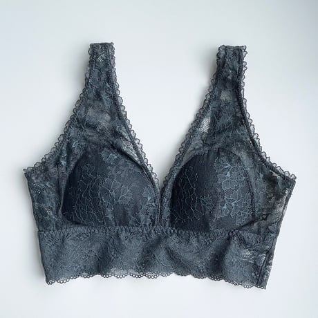 Viola Long Bralette（パッド込み）｜Moss Green