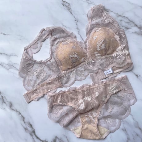 Protea Long Bralette（パッド込み）｜Pink