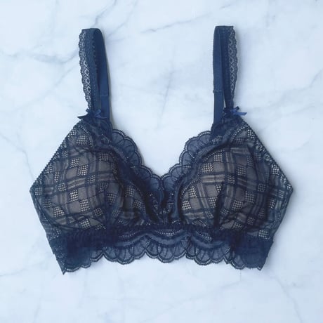 Love Navy Bralette（パッド込み）