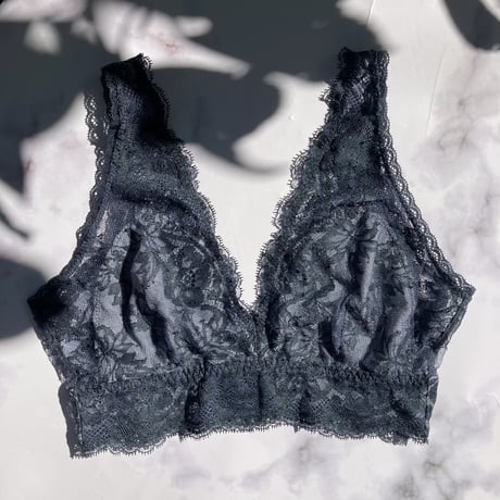 Lilac Long Bralette（パッド込み）｜Forest Green